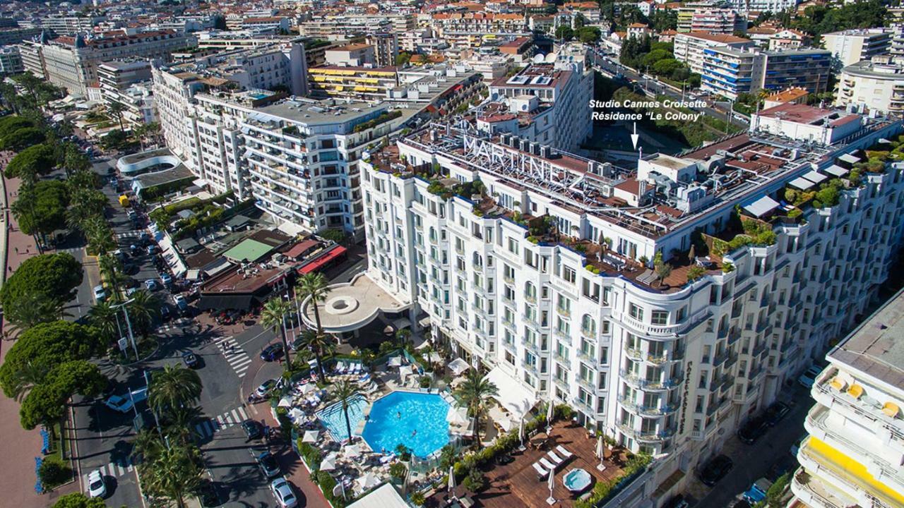 Studio Cannes Croisette Martinez Apartamento Exterior foto